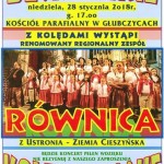 plakat koncert Głubczyce 2018